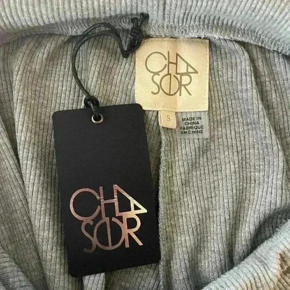 Chaser Women's Love Knit Lounge Jogger Pants Size Small Pockets Gray - Picture 3 of 6